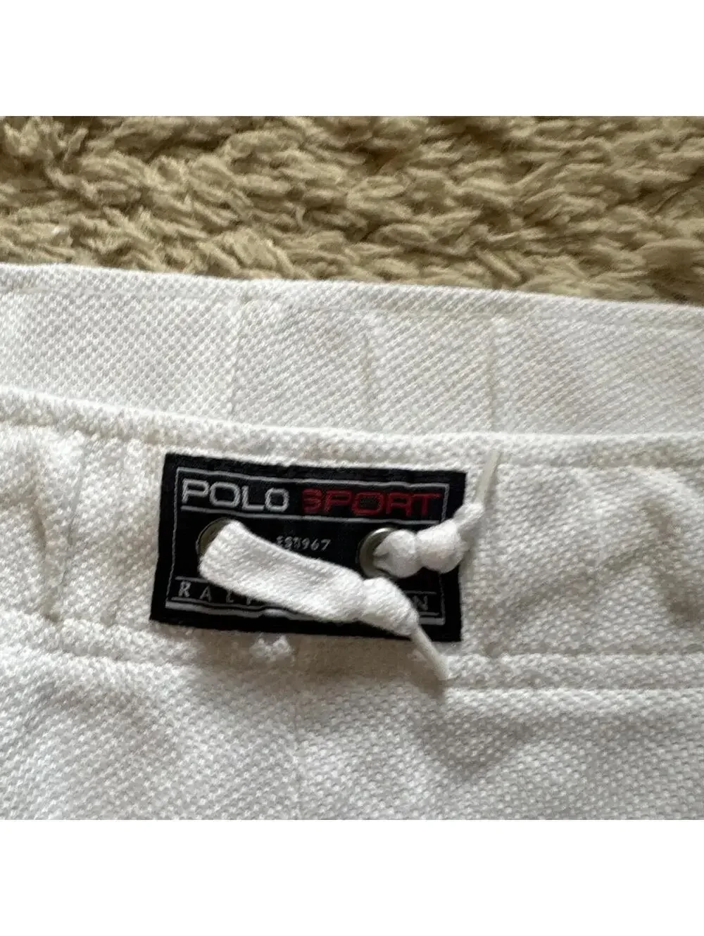 Fire super clean Vintage Polo Ralph Lauren polo sport baggy Y2K sweat shorts.